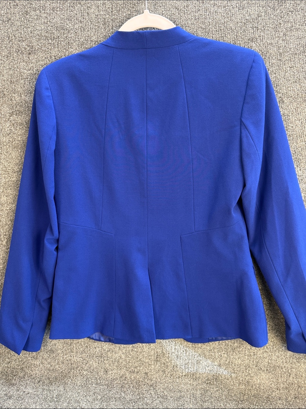New York & Company Cobalt Blue Single-Button Blazer Size 6 - Picture 5 of 10